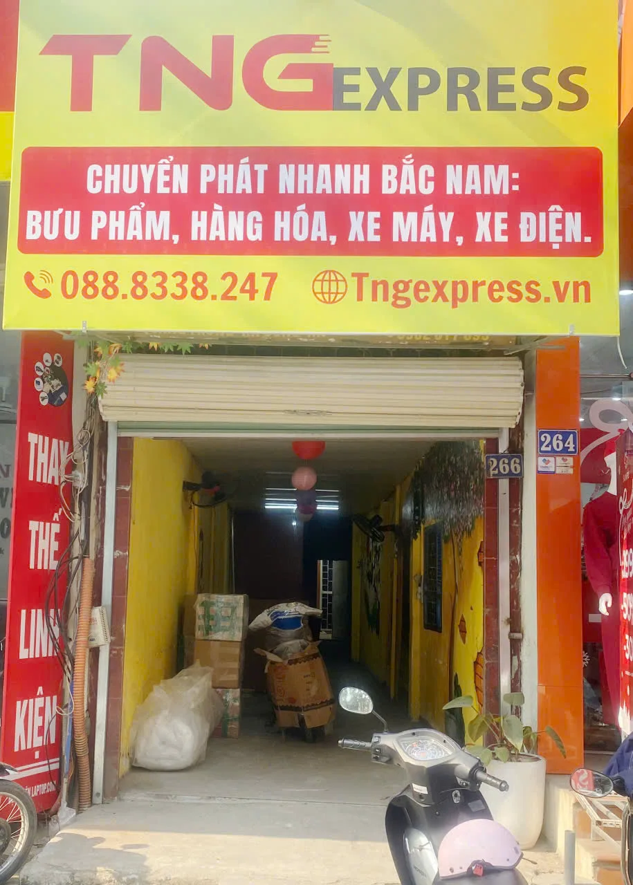 Bảng giá gửi xe máy Bắc Nam TNG Express