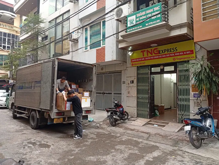 Chuyển văn phòng Hà Nội Sài Gòn trọn gói