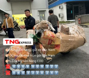 Gửi xe máy Sài Gòn Đà Lạt chành xe TNG Express