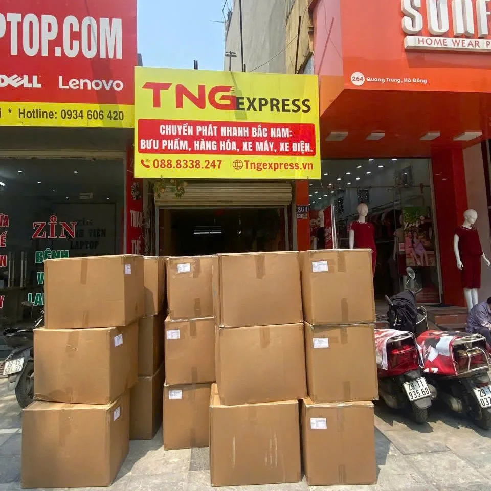 Gửi xe máy Sài Gòn Bắc Ninh chành xe TNG Express có bọc giao tận nơi