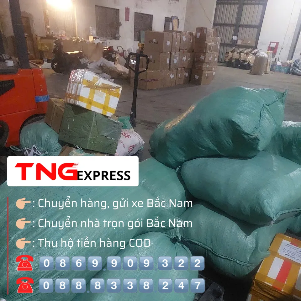Gửi xe máy Sài Gòn Hưng Yên chành xe TNG Express